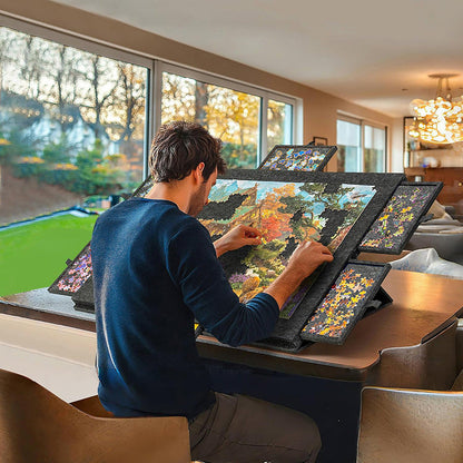 PuzzlePort™ Board — 2-in-1 Puzzle Board & Storage System