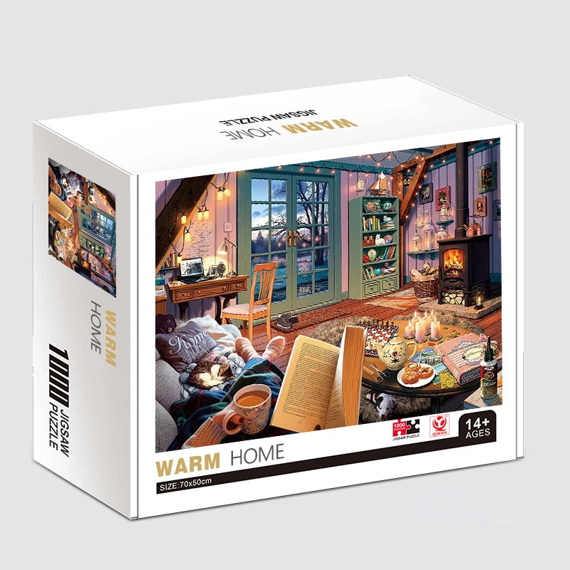 The Warm Home – 1000-Piece Jigsaw Puzzle