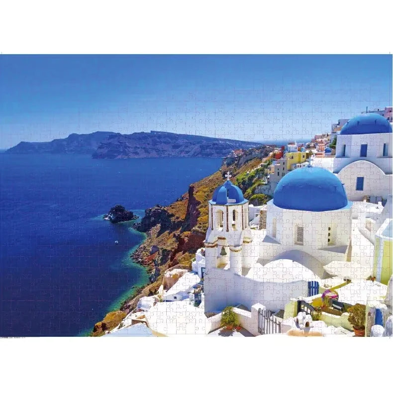 Piece Greece Aegean Sea - 1000 Piece Jigsaw Puzzle
