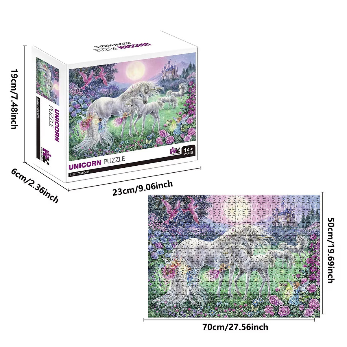 Unicorn - 1000 Pieces Jigsaw Puzzle