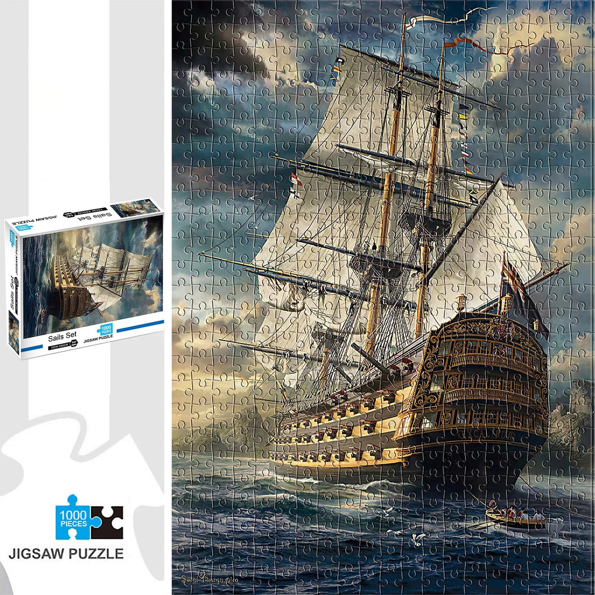 Sails - 1000 Piece Jigsaw Puzzle