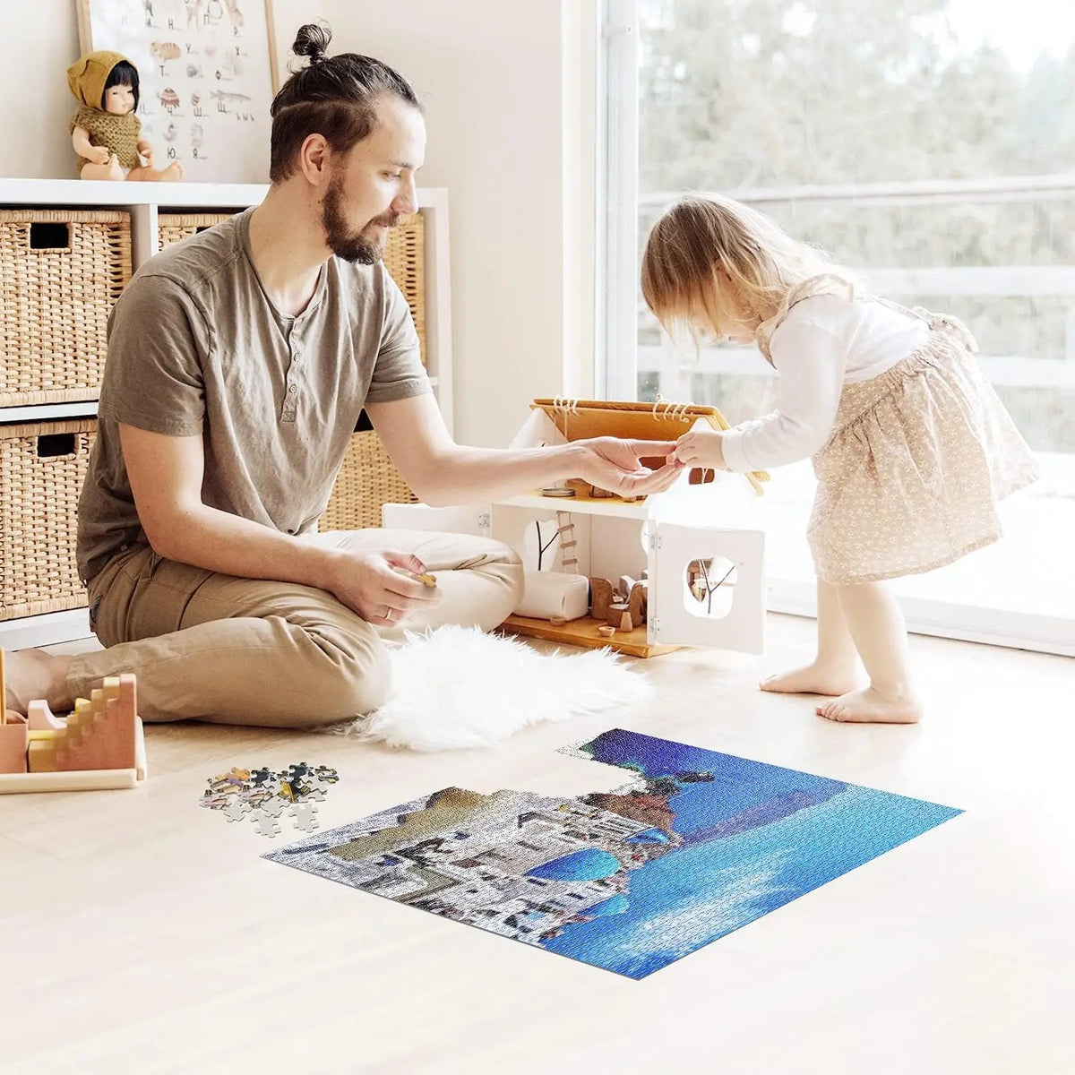 Piece Greece Aegean Sea - 1000 Piece Jigsaw Puzzle