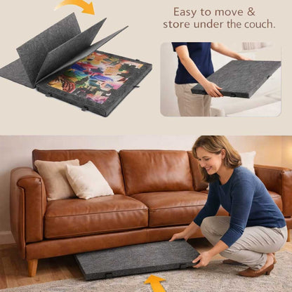 PuzzlePort™ Board — 2-in-1 Puzzle Board & Storage System