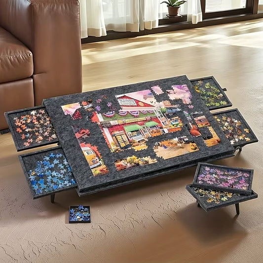 PuzzlePort™ Board — 2-in-1 Puzzle Board & Storage System