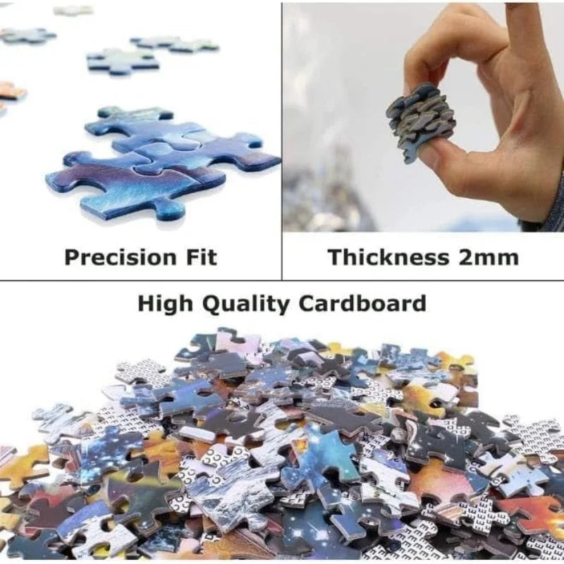 Vincent van Gogh's Starry Night 1000-Piece Jigsaw Puzzle