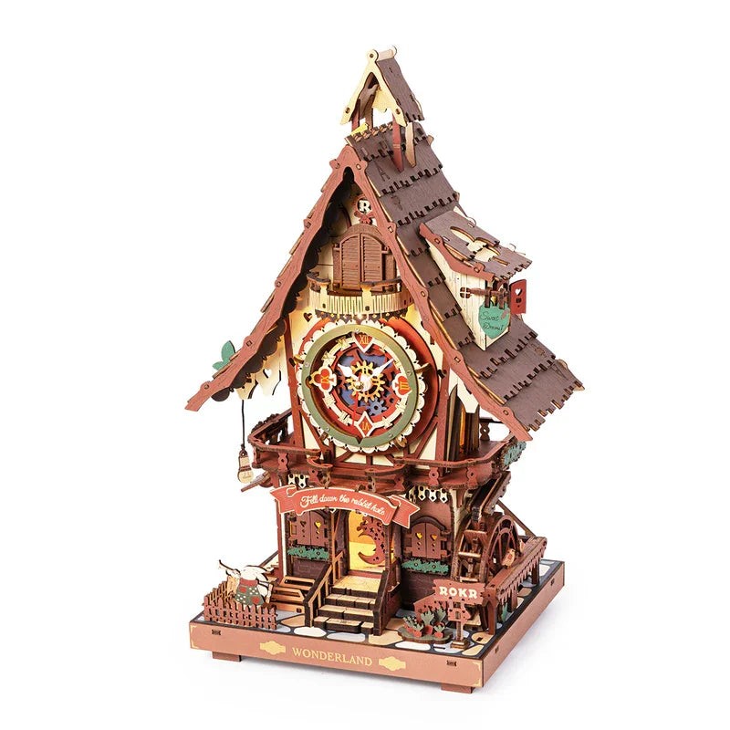 Cuckoo Clock Kit – 3D Wooden DIY Puzzle