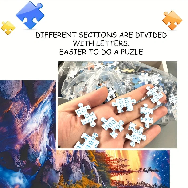 A3 Forest Dusk Jigsaw Puzzle 1000 pieces