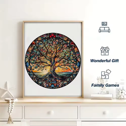 A3 Tree Of Life Wooden Puzzle